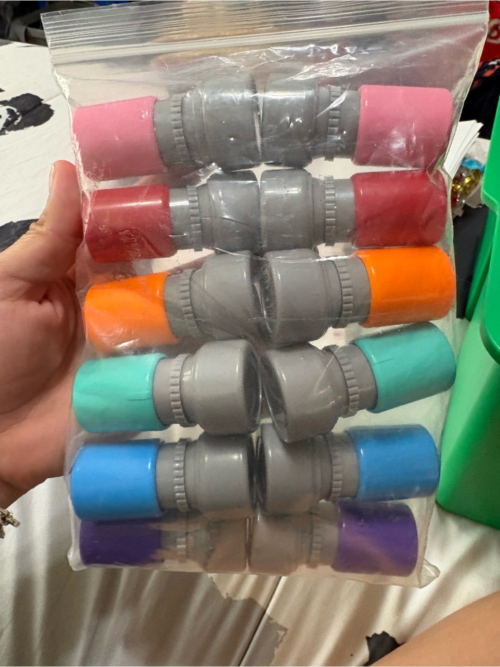 12 teacher self ink stamps